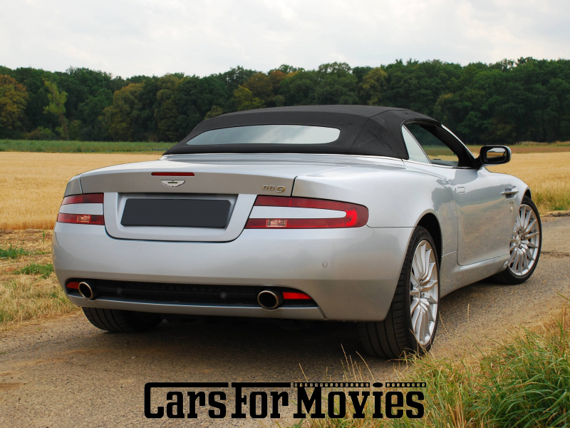 CarsForMovies | Aston Martin db 9 volante 6.0 V12 2008 England Silber Schwarz Zivilfahrzeug Cabrio DE - Nordrhein-Westfalen 7802 